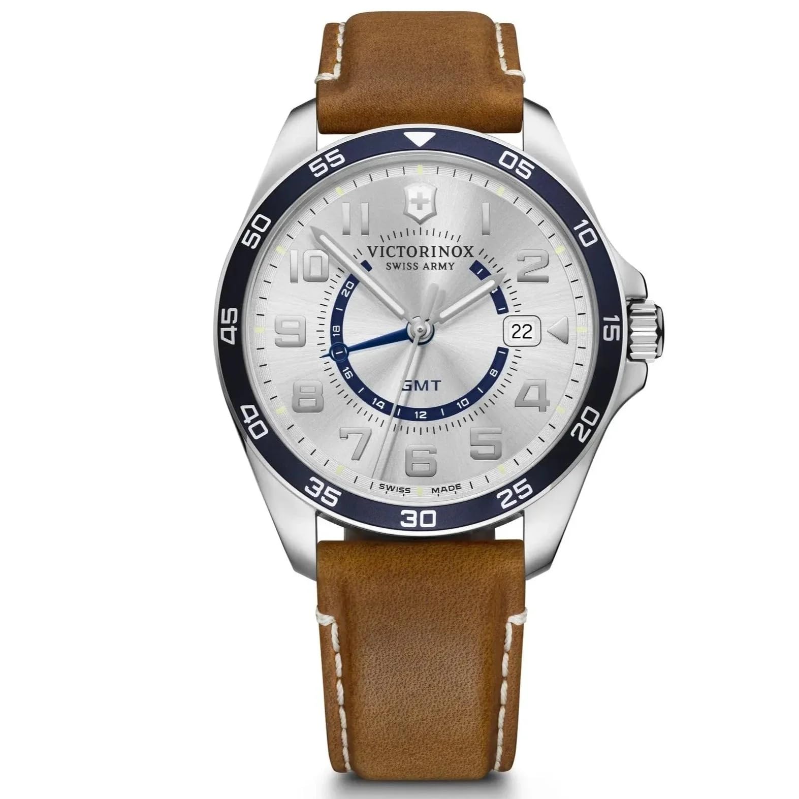 

[Victorinox] Watch Victorinox FIELDFORCE CLASSIC GMT 241931 Men s Brown