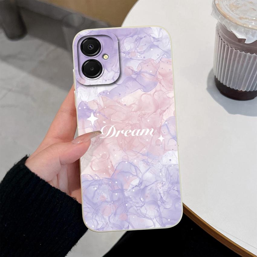 Fashion Case For Samsung A07 M07 F07 A25 A17 M17 F17 M36 F36 M56 S26 Plus Cute Cartoon Star Pattern Soft Liquid Silicone Phone Cover For Samsung Shell