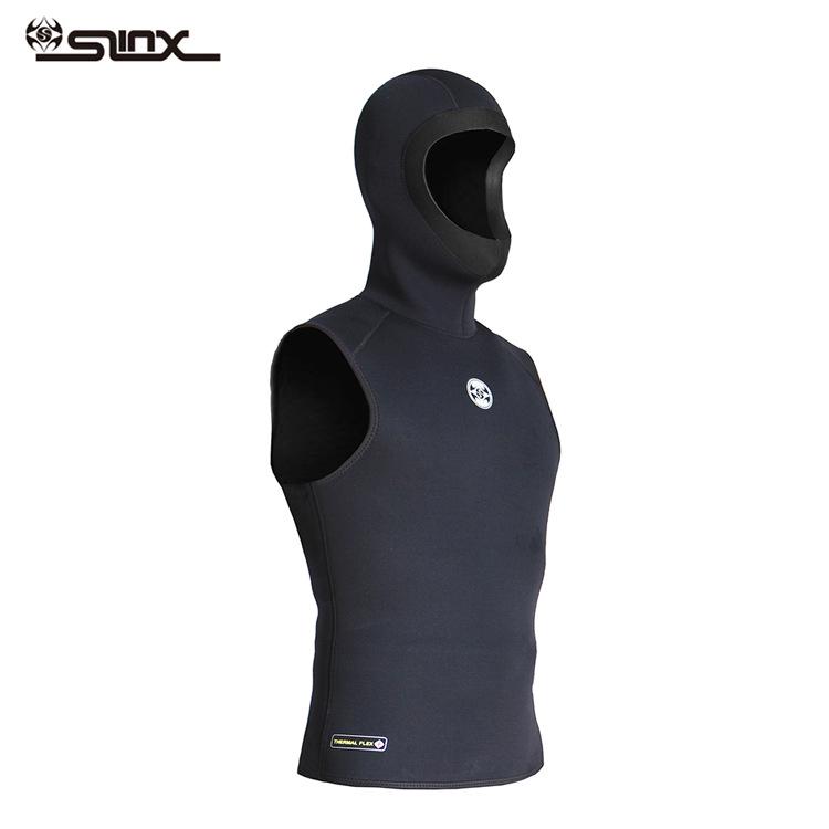 3mm Hooded Sleeveless Diving Vest - SLINX Two-Piece Surfing Wetsuit