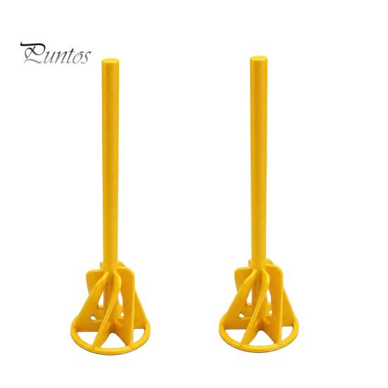 Epoxy Resin Mixer 6 Inch Paint Stirrer for Drill, 3D Printed Attachment, Drill Powered Hex Shaft Mixing Stirring Rod Resin, Epoxy, Silicone