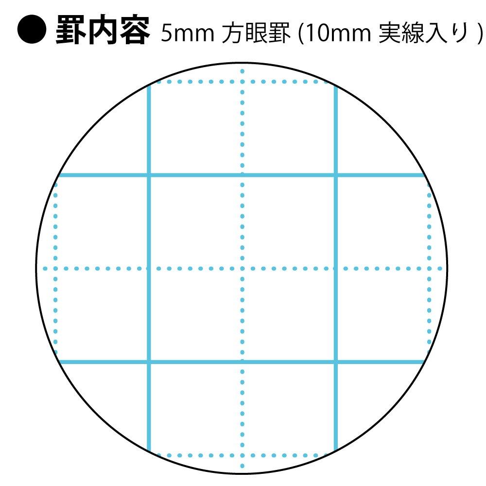 KOKUYO Campus Smart Campus B5 5mm grid 5 notebooks Notebook, size, ruled, (Model No. GS30S10-5X5)