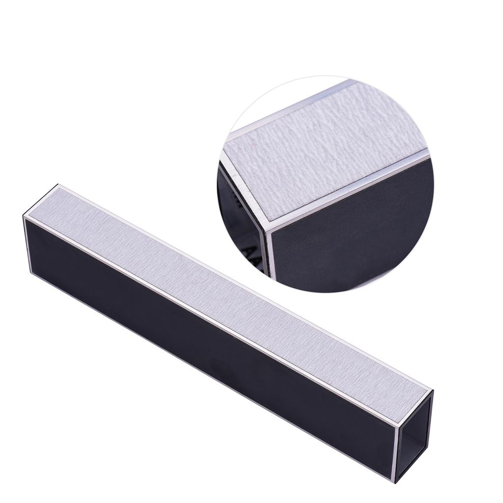 Guitar Fret Leveling Beam Guitar Fret Leveling Bar 20CM with Replacement Sandpaper Guitar