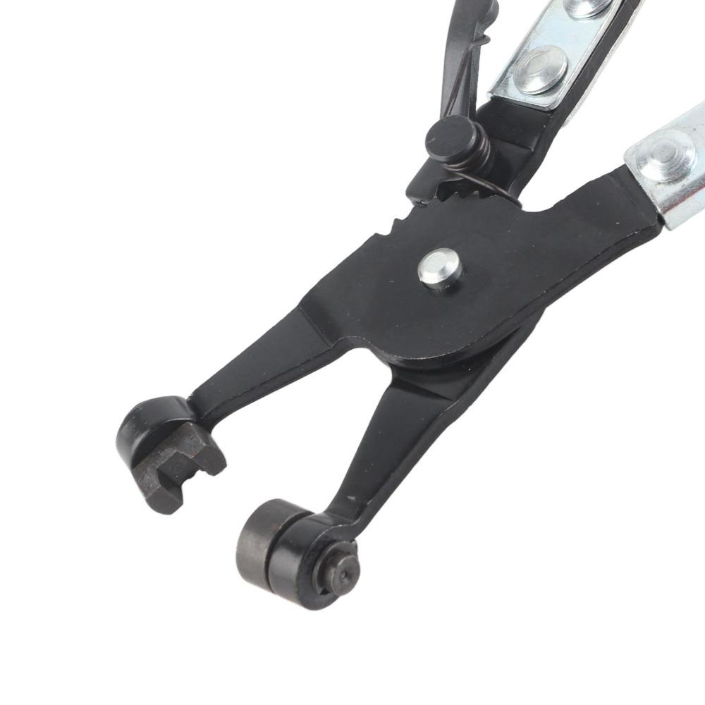 Ring-Type Compatible Hose Clamp Removal Tool Rubber Handle Auto Repair Pliers Fuel Oil Pipe