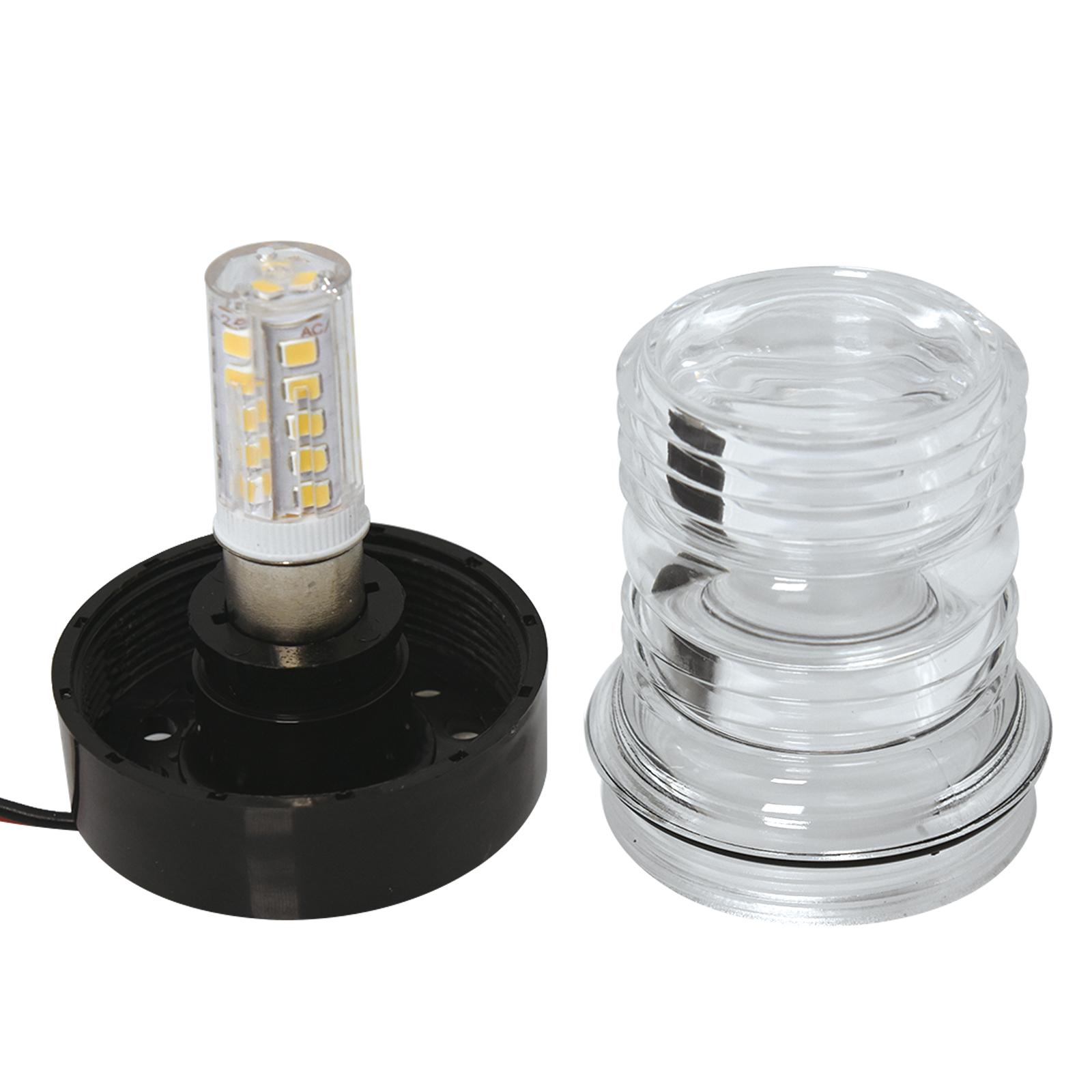 

NEW Fold Down 360 Degree LED Boat Navigation Light for Yacht Marine Anchor Light 12~24 V Sailing Signal Light Boat Accessories