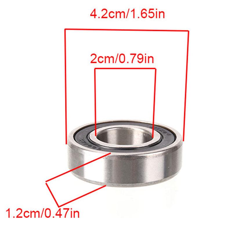 Various 6008 Bearings 40mm 6004 Bearings 20mm 6006 Bearings 30mm Bicycle Bottom Bracket Spare Parts 6006RS Si3N4 Ball Bearings