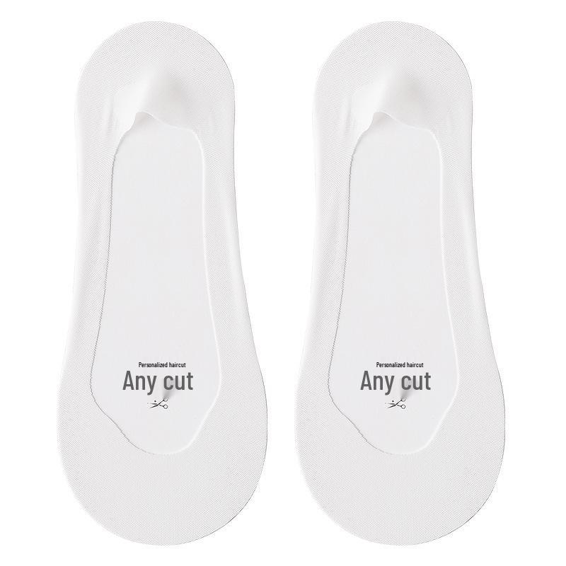 Women's Ultra-Thin Non-Slip Low-Cut Ice Silk Socks for Loafers