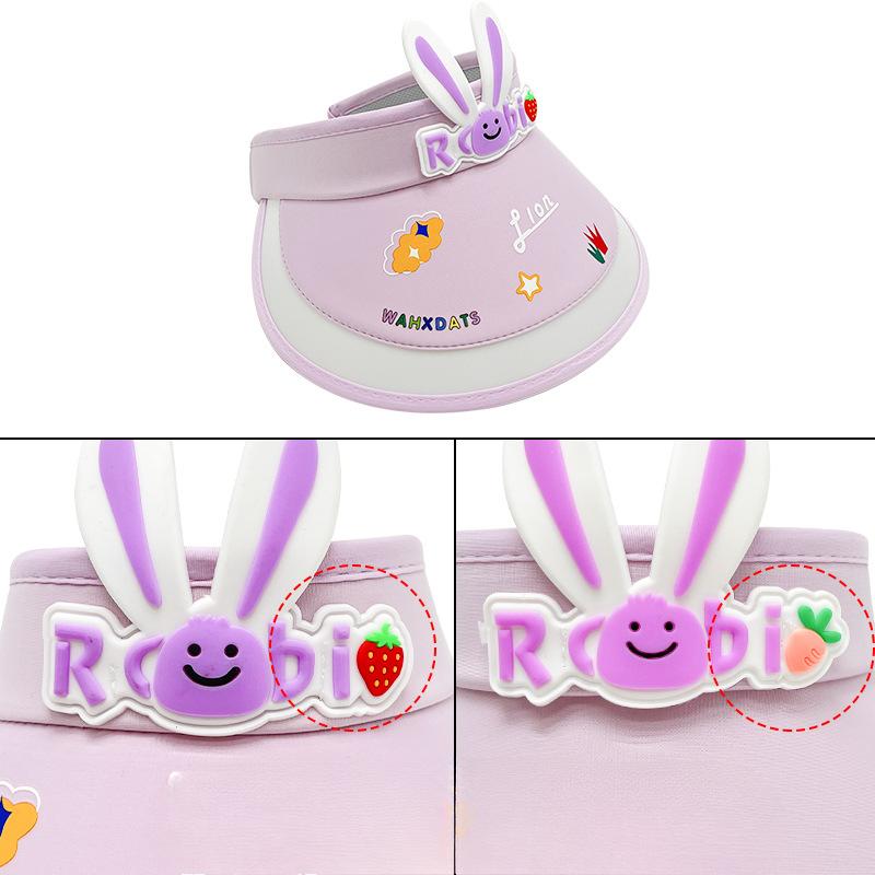 Summer Children's Sun Protection Hat Boys and Girls Waterproof Sun Protection Ceiling Hat Baby Big Hat Brim UV Sun Hat