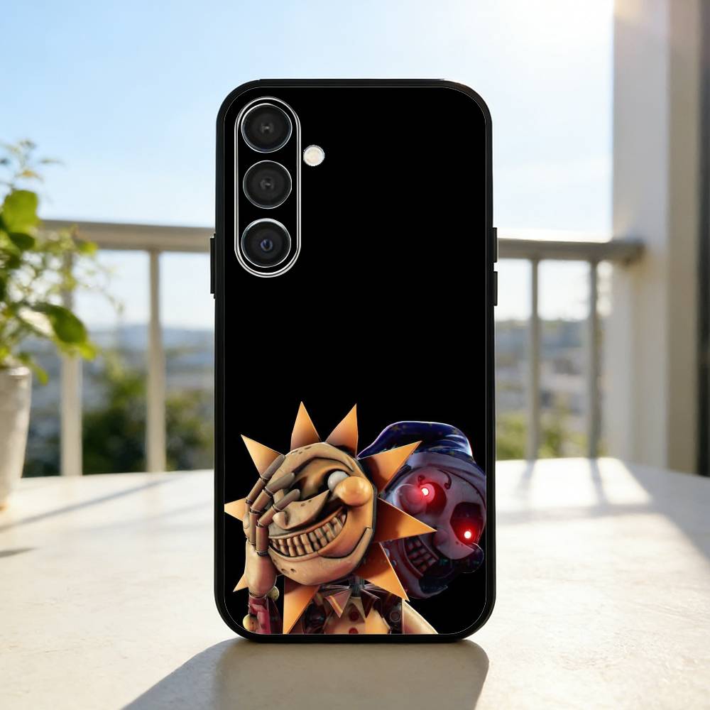 Five N-Nights At F-Freddys Fnaf  Phone Case For Samsung  A73,A21s,A22,A31,A32,A52,A53,A71,A80,Soft Black Shell