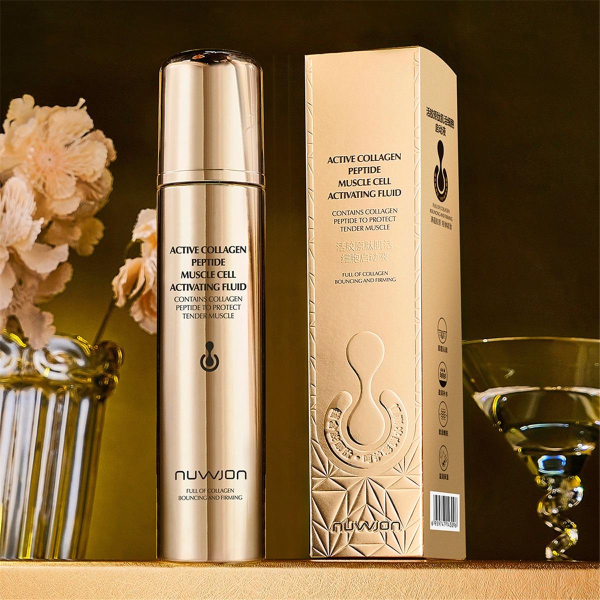 Active Collagen Peptide Muscle Cell Activating Elasticity Essence Muscle Penetration Beauty Face Serum как