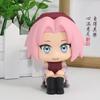 In Stock Naruto Anime Q Version Uchiha Sasuke Kakashi Action Figure Namikaze Minato Gaara Statue Collection GK Model Gift Toys