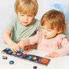 Children Wooden Space Planet Puzzles Montessori Toys Planet Matching Game Jigsaw Tray Universe Solar System Science Learning Toy