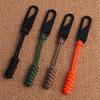 5Pcs Fashion Sport Style Color Braided Rope Replace Zipper Slider Easy Pull Men's Backpack Tool Bag Jacket Personality Zipper