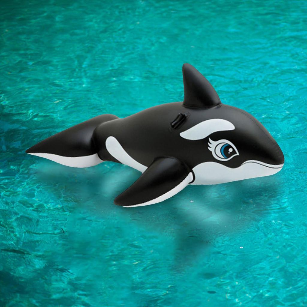 Inflatable Float Tube, Swimming Beach Ring Lounge for