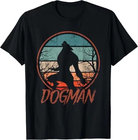NEW LIMITED Michigan Dogman Cryptid Society Werewolf Monster Tee T-Shirt S-3XL