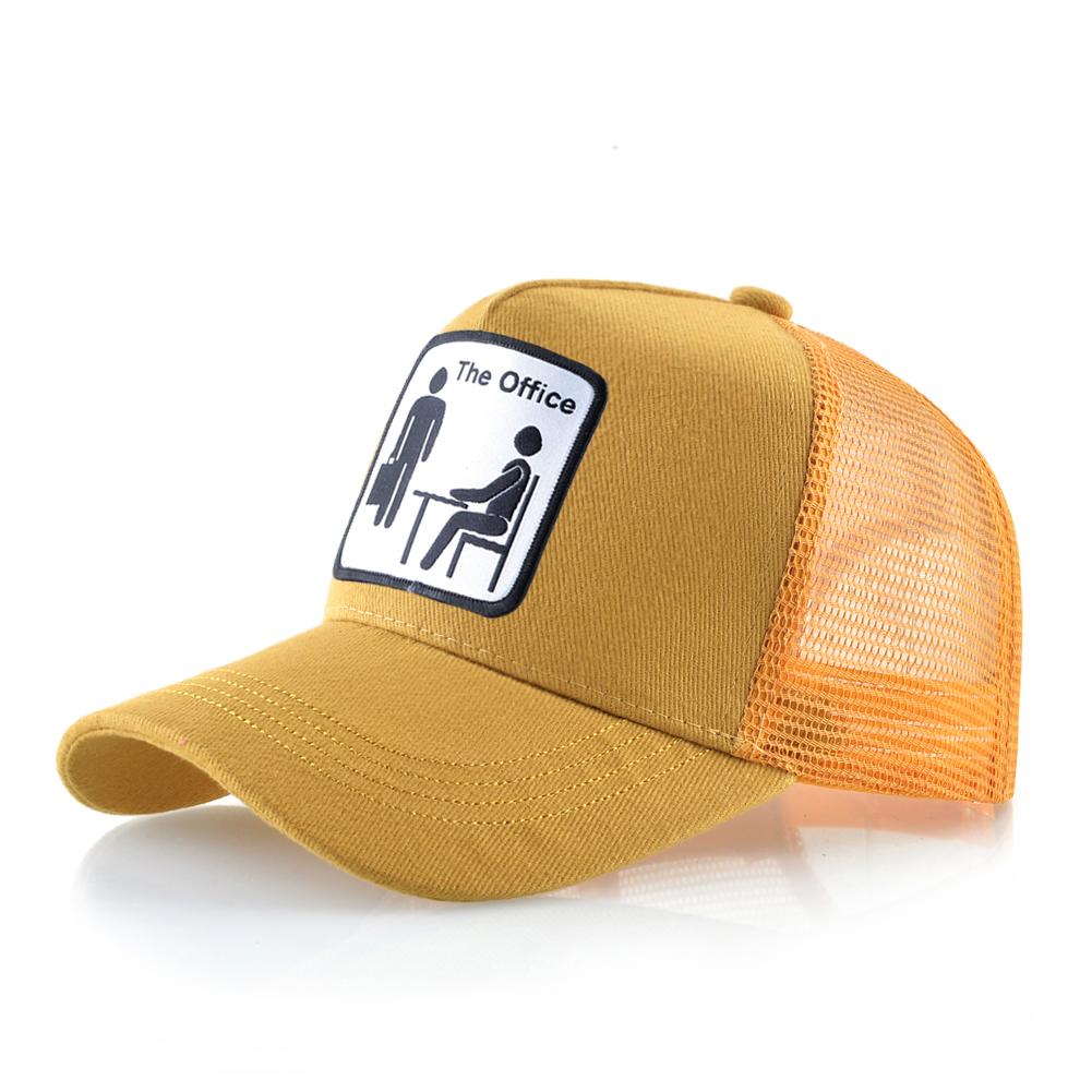 

Кепки дальнобойщика унисекс, сетчатые бейсболки для мужчин и женщин, уличная дышащая шляпа с козырьком, модная шляпа в стиле хип-хоп, ОФИС Drake Bones 56-59cm