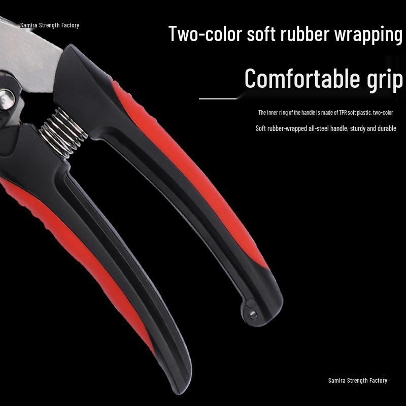 Stainless Steel Pruning Shears for Gardening and Floral Use