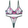 Sexy Spitzen-Damen-BH-Set, nahtlose Körbchen, weicher Bügel, Push-up und Stütz-BH für Damen.
