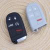 Silicone Car Key Case Cover For Jeep Renegade Compass Grand Cherokee For Chrysler Wrangler For Dodge Challenger Journey Charger