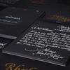 Rhodia PAScribe Calligraphy Pad, A4+ (21 X 31.8 Cm), 60 Sheets, 6mm Ruled, 120g/m², Perforated, Acid-Free, PEFC Certified, Black, RHODIA Cf19005