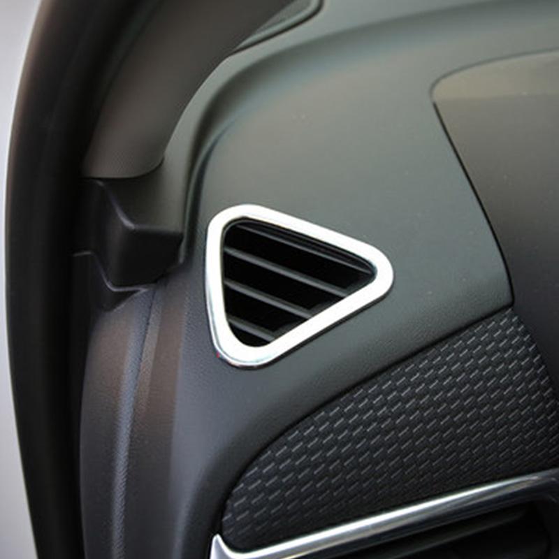 My Good Car Stainless Steel or ABS Chrome Car Front Small Air Outlet Decoration Cover Trim For Chevrolet Equinox 2017 2018
