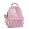 Schoolbag new wear-resistant simple backpack versatile leisure travel backpack large capacity multi-layer middle school bag