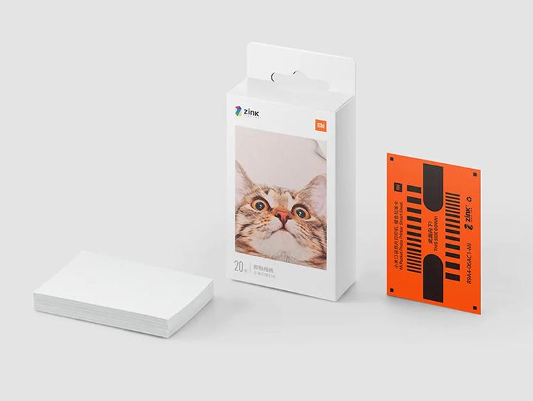 Xiaomi Pocket Photo Printer 3" Instant Sticker Photo Paper