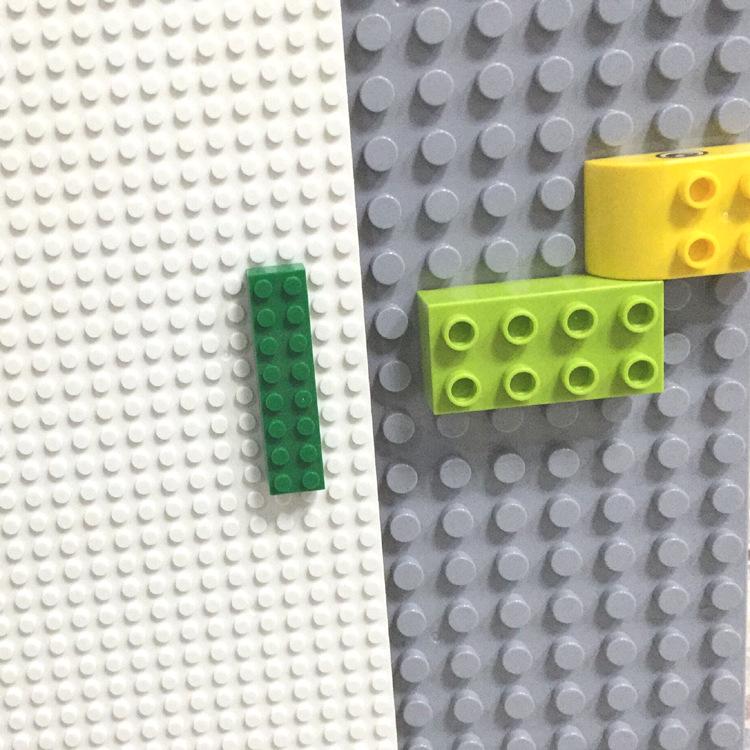 24x24 Baseplate with Rounded Corner for Building Blocks – Compatible with Major Brands