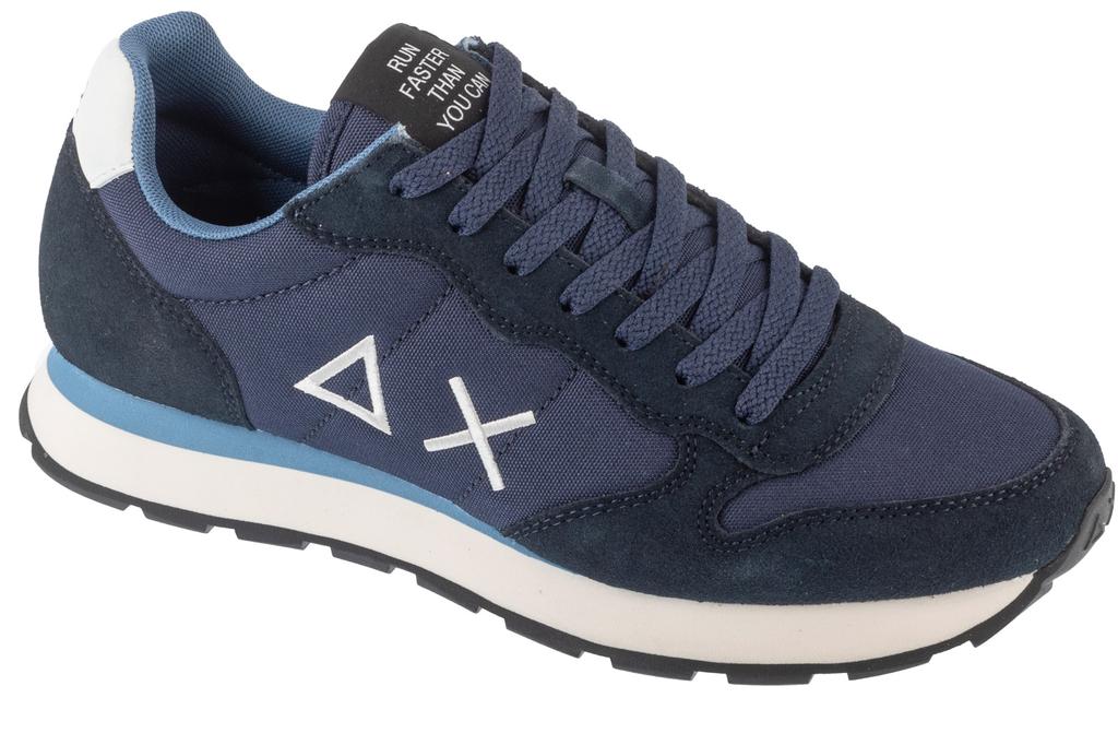 SUN68 Tom Solid, Mens navy Sneakers