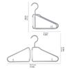 Portable Coat Hanger Towel Rack Clothes Hangers Home Storage Hooks Foldable Coat Rack Thickened Hanger Space-Saving
