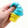 Mini Ice Cream Cone Squeeze Toy Cute TPR Stress Relief Fidget for Kids Adults Soft Slow-Rising Decompression Gadget for Anxiety Boredom Novelty Party