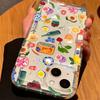 Phone Case for  Redmi Note 12 11 13 Pro Plus 5G 11s 10s 10 Pro 9 12c 13c 4G Transparent Fruit Juice Shock-Absorbing Cover