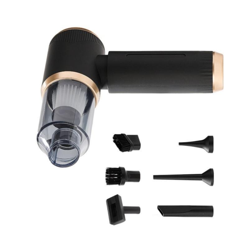 Cordless Car Vacuum Cleaner with 5000Pa Suction Quiet Operation Multipurpose Vacuum Tool for Home Office Auto Detailing