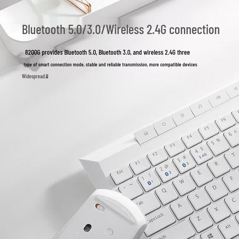 Rapoo 8200G Multi-Mode Wireless Tastatur- und Maus-Kombination