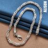 925 Sterling Silver Faucet Chain Necklace Fashionable Wedding Jewelry