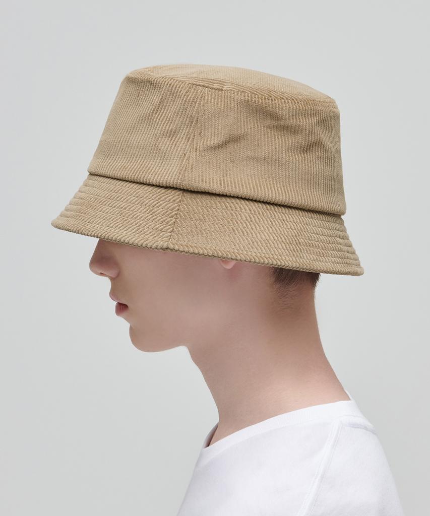 MUSINSA STANDARD Oversized Corduroy Bucket Hat [Beige]