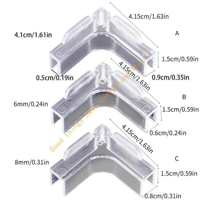 Set of 12 Corner Protectors for Fish Tanks Protect Your Aquarium Corner 55KF