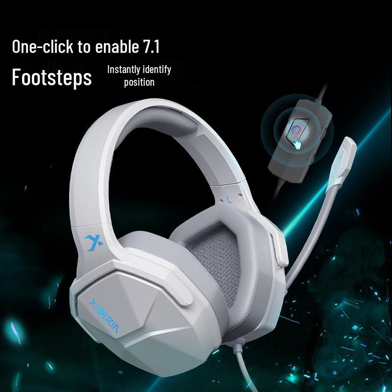 XIBERIA V13UPRO Wired Gaming Headset with 7.1 Surround Sound