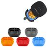 Foldable Air Fryer Silicone Pot Round/Square Fryer Baking Tray  Oven Accessories