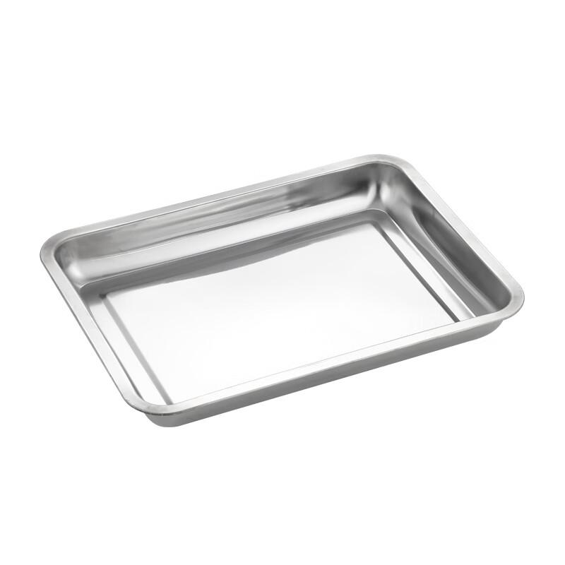 Wuhu 304 Stainless Steel Rectangular Serving Tray