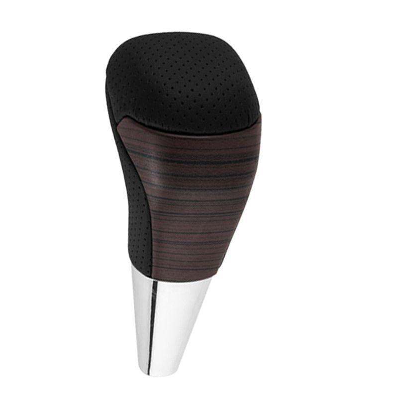 Authentic Car Wood Grain Shift Head Gearbox Shift Lever Head For Toyota Domineering Prado