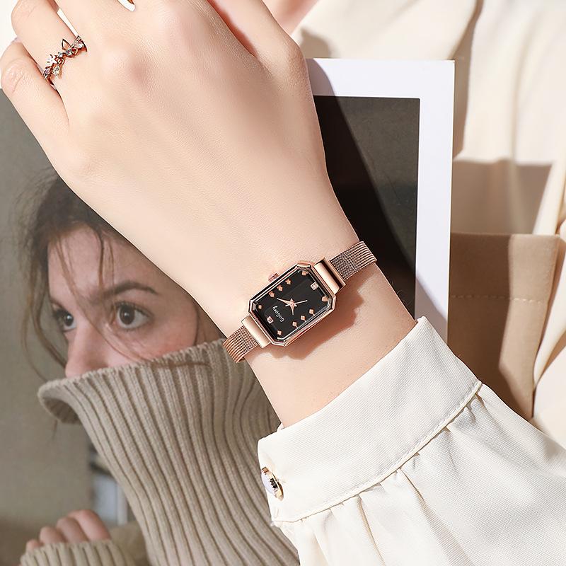 High Quality Fashion Elegant Quartz Watch Women Original Mesh Belt Wirstwatches Luxury Ladies Clock Reloj De Mujer Dropshipping