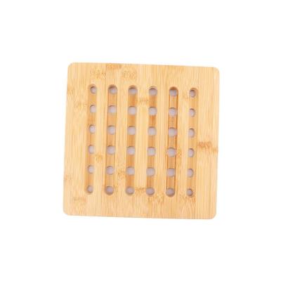 Home Kitchen Non-Slip Natural Heat Resistant Pan Stand Insulation Mat Dishes Holder Pot Trivet