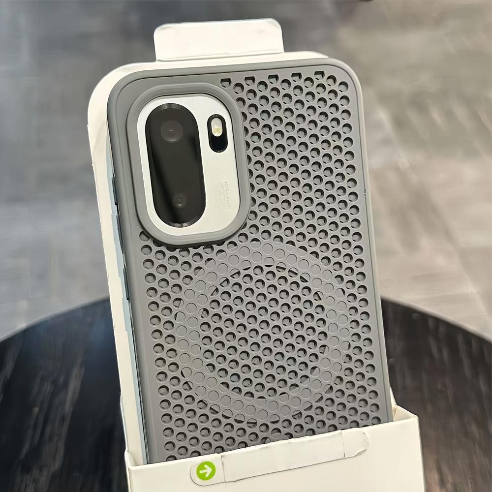 Heat Dissipation For Magnetic Case For Oneplus 1 13 12 ACE6 Ace Ace 3 Pro Cooling Breathable Mesh PC Hard Cover