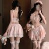 Sexy Lingerie Sexy Split Lolita Uniform Seduction Sweet Pink Little Maid Cosplay