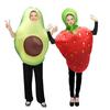 Bequemes Erdbeer/Avocados/Fisch Outfit Partydekoration Rollenspiel-Outfit Geschenk für Erwachsene Kinderpartys Veranstaltung