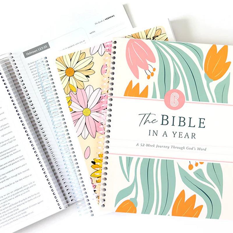 Bible za rok: 52týdenní studium Božího slova - Spirálový studijní průvodce Biblí 52týdenní plán studia Bible pro ženy