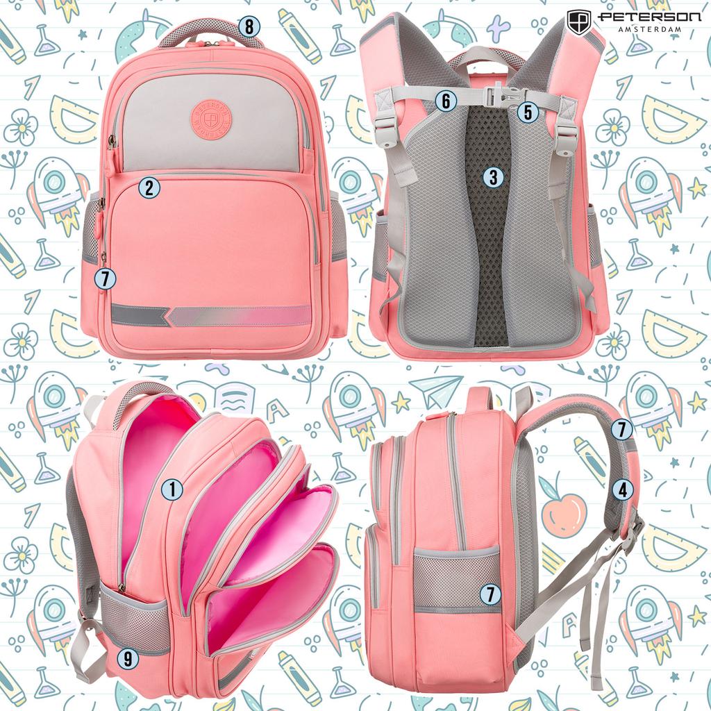 PTN PS1-6043 Pink Backpack