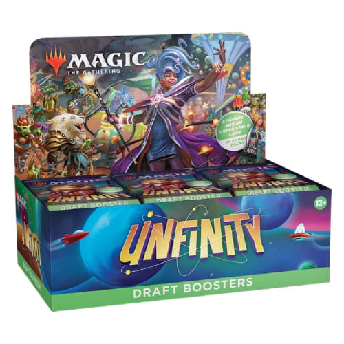 Magic: The Gathering Unfinity Draft Booster (English Version) 36-Pack Set (D03790000) MTG Trading Cards Wizards of the Coast (D03790000)