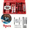 9Pcs Bearing Separator Tool Set Heavy Duty Bearing Puller Kit for Engine Transmission Repair Universal Precision Auto Tools