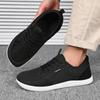Men's Casual Shoes Mesh Breathable Lightweight Cushioning Shoes Lightweight Comfortable Non Slip Outdoor Training Walking Shoes